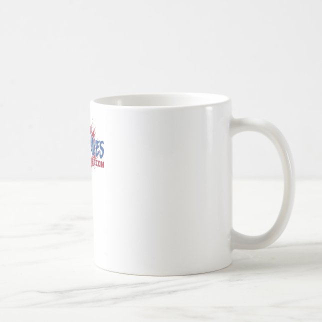Make Waves Basketball  Coffee Mug (Right)