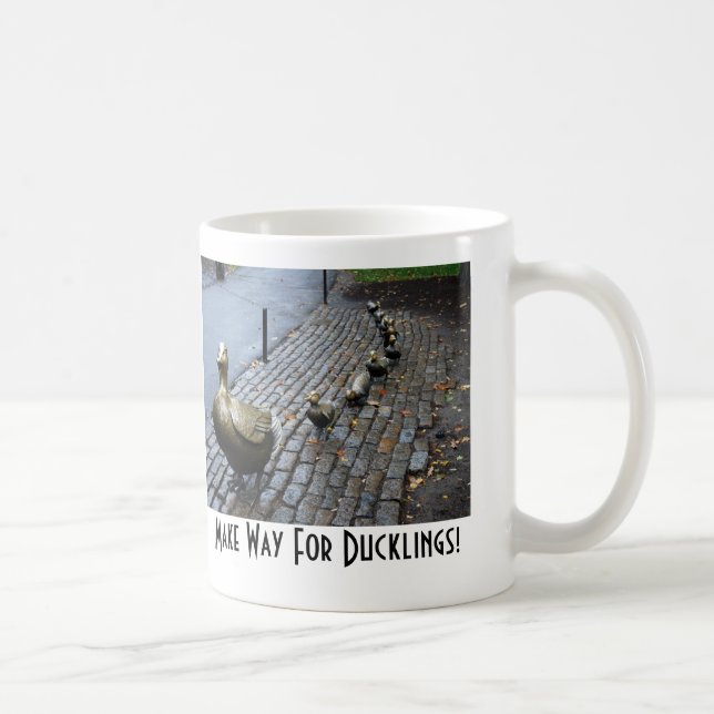 Make Way For Ducklings! Coffee Mug (Right)
