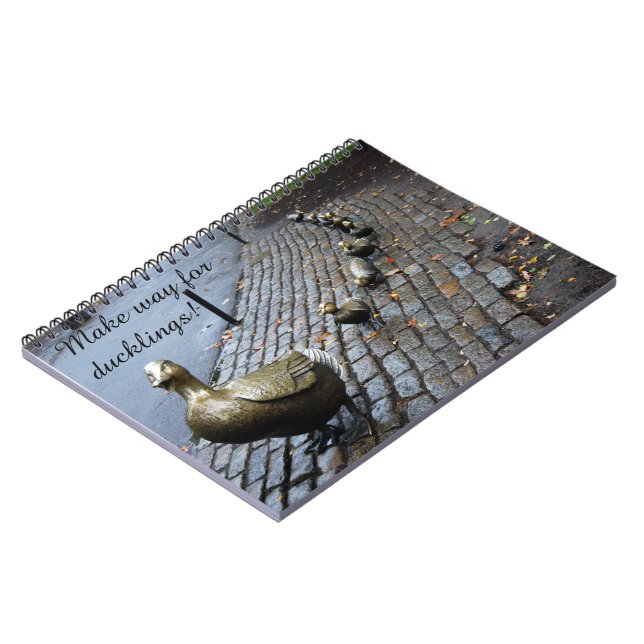 Make Way For Ducklings! Notebook (Left Side)