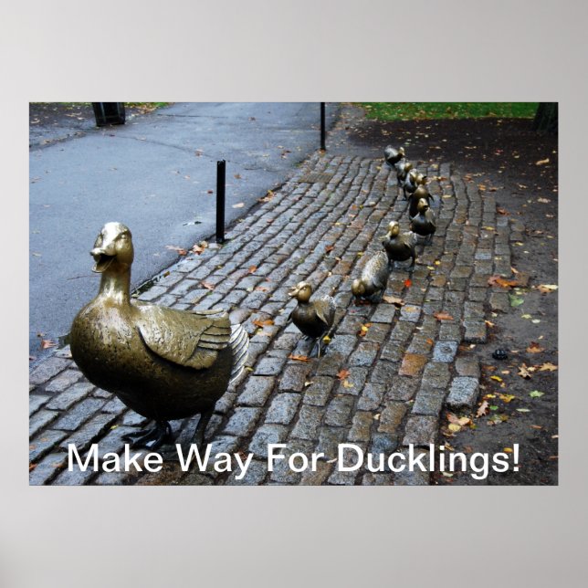 Make Way for Ducklings! Poster (Front)