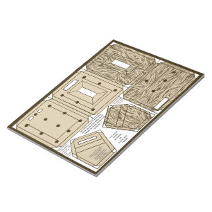 make wood print photo frame card ornament pin notepad