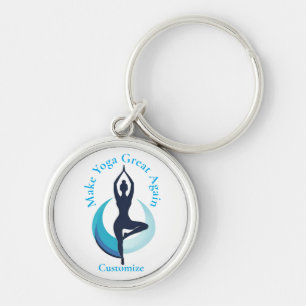 Make Yoga Great Again Thunder_Cove Key Ring