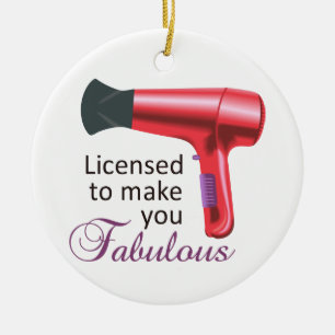 Make You Fabulous Ceramic Ornament