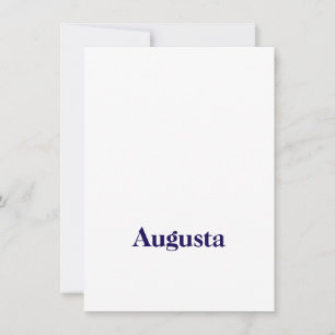Make Your Brand 4.5" x 6.25" Squared Invitation