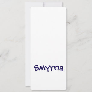Make Your Brand 4" x 9.25" Rounded Invitation