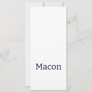 Make Your Brand 4" x 9.25" Squared Invitation