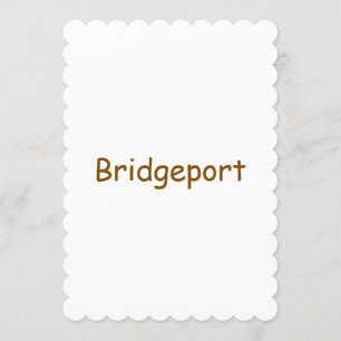 Make Your Brand 5" x 7" Scalloped Flat Menu