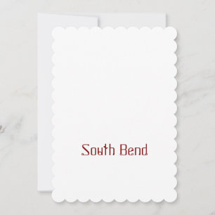 Make Your Brand 5" x 7" Scalloped Invitation