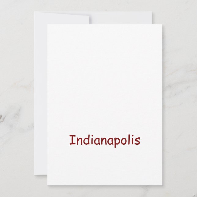 Make Your Brand 5" x 7" Squared Invitation (Front)