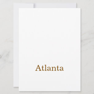 Make Your Brand 6.5" x 8.75" Squared Invitation