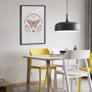 Make Your Dreams Happen Inspiration Poster