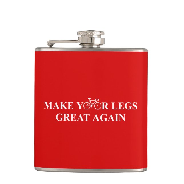 Make Your Legs Great Again Hip Flask (Front)
