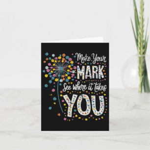 Make Your Mark Happy Dot Day 2024 Dandelion  Card