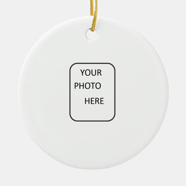 Make Your One Of A Kind Christmas Ornament (Front)