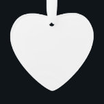 Make Your Own Acrylic Heart-Shaped Ornament<br><div class="desc">Make Your Own Acrylic Heart-Shaped Ornament Shape: Circle Capture wonderful family memories with a personalised acrylic ornament. Produced using the AcryliPrint®HD printing process, your favourite photos, images and personal messages will look great printed on both sides of this acrylic ornament. A ribbon makes it easy to display this fantastic keepsake....</div>