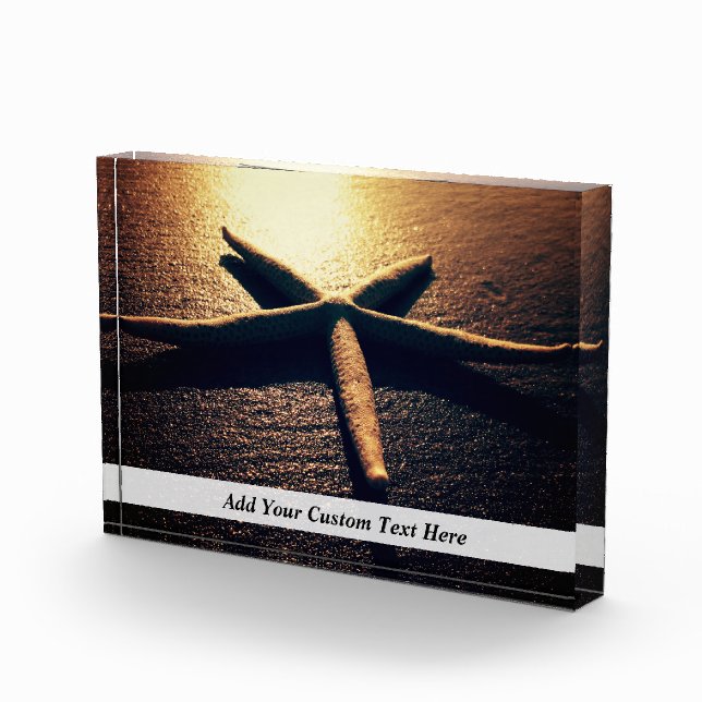 Make your own acrylic photo block Custom gift idea (Right)