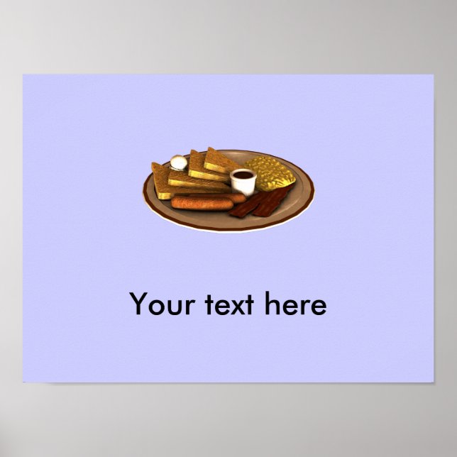 Make your own Allergy Warning Poster (Front)