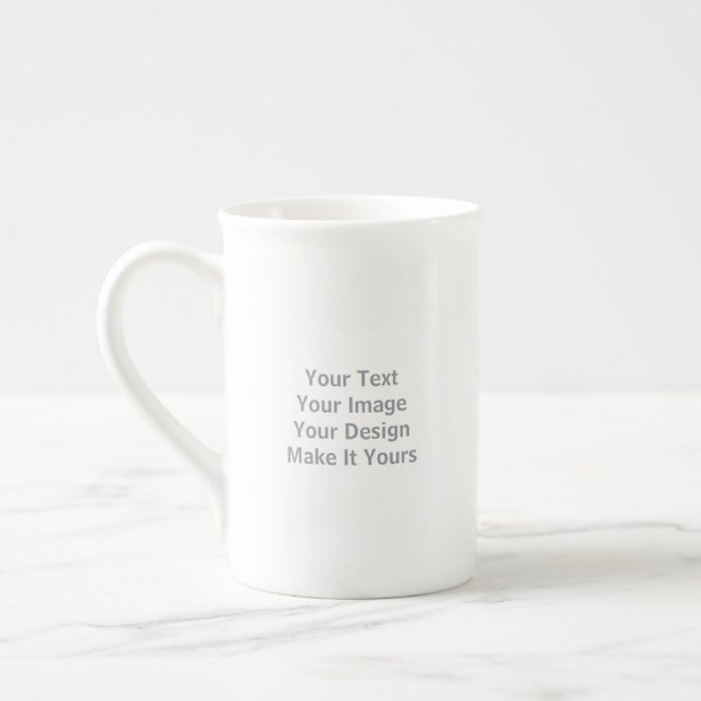 Make Your Own  Bone China Mug (Left)