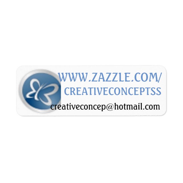MAKE YOUR OWN business LABELS (Front)