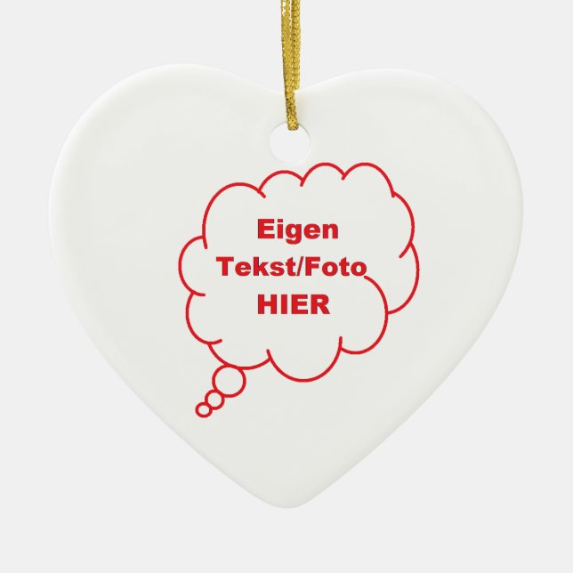 Make your own ceramic ornament (Front)