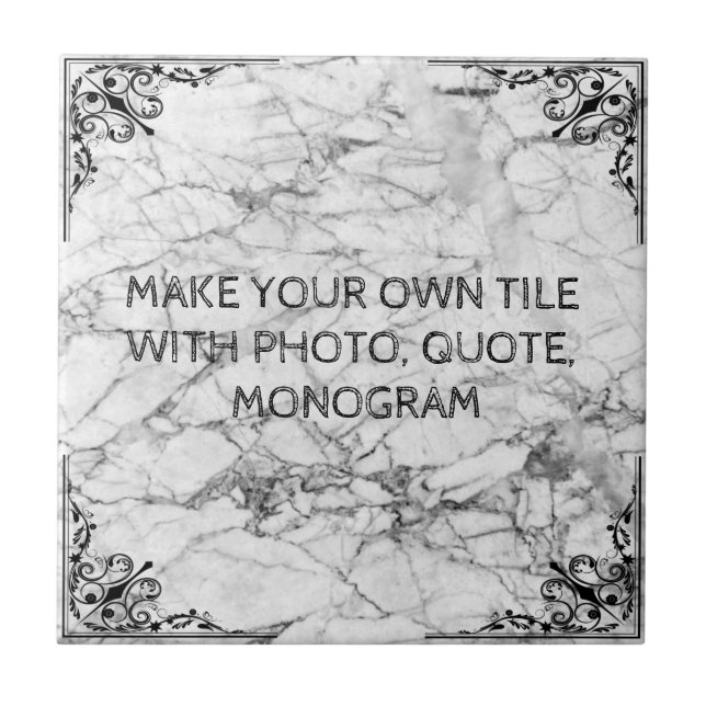 MAKE YOUR OWN CERAMIC TILE (Front)