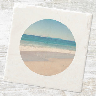 Make Your Own Circle Photo Stone Coaster