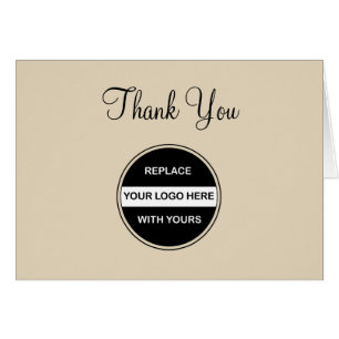 Make Your Own Classy Business Thank Yous