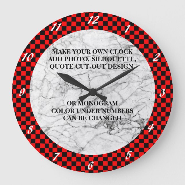 MAKE YOUR OWN CLOCK (Front)