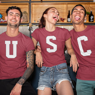 Make Your Own Custom Letter or Number Personalised T-Shirt