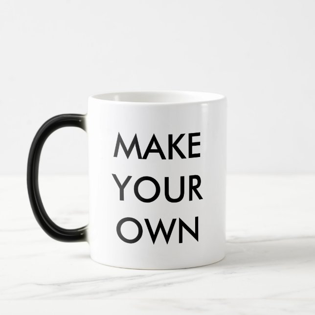Make Your Own Custom Personalised Magic Mug (Left)