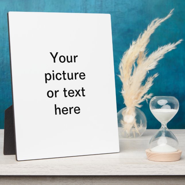 Make your own custom personalised plaque (Side)