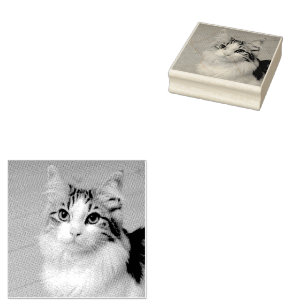 Make Your Own Custom Photo Pet Cat Dog Animal Rubber Stamp