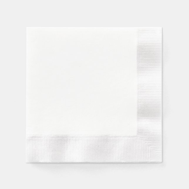 Make Your Own Custom Printed Paper Napkins (Front)