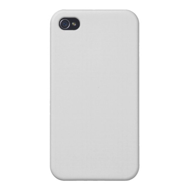 Make Your Own Custom Savvy iPhone 4 4S Matte Case (Back)