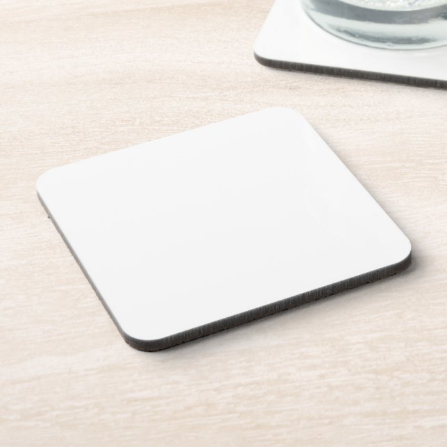 Make Your Own Custom Set of 6 Plastic Coasters (Left Side)