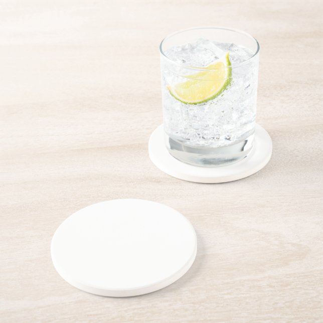 Make your Own Customisable Sandstone Coaster (Side)