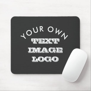 make your own customised logo and image mouse pad