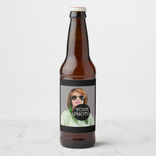 Make your own decor easily with your image on a beer bottle label
