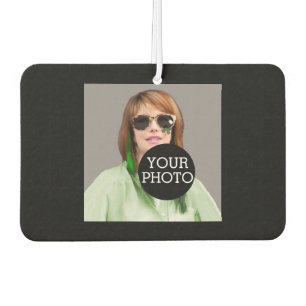 Make your own decor easily with your image on a car air freshener