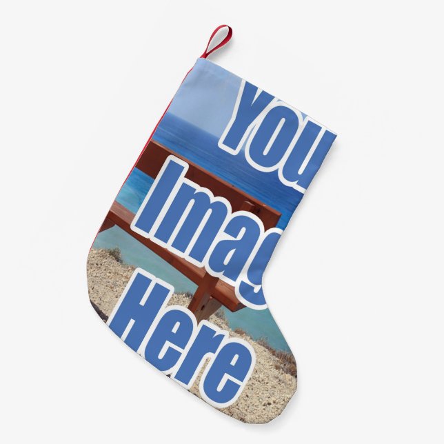 Make Your Own DIY Personalised (1 sided) Small Christmas Stocking (Front (Hanging))