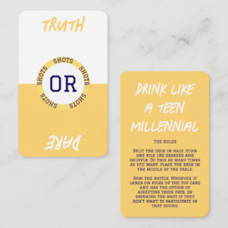 Make Your Own Drinking Game Cards