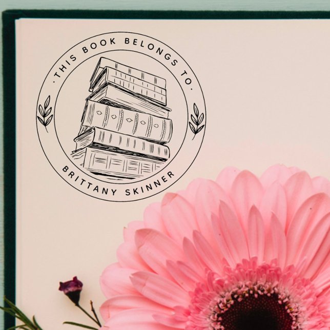 Make Your Own Elegant Custom Book  Self-inking Stamp (Creator Uploaded)