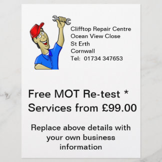 Make your own flyers