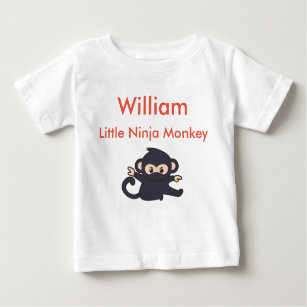 Make Your Own Funny Cute Personalise Name Nickname Baby T-Shirt