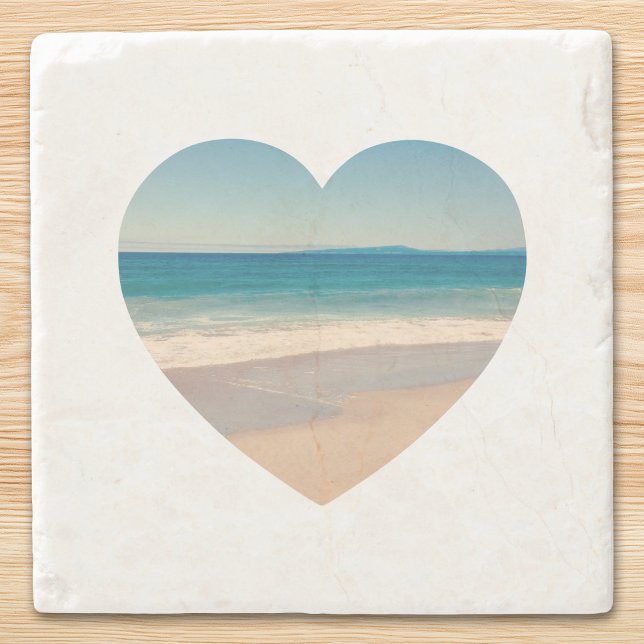 Make Your Own Heart Shape Photo Stone Coaster (Make Your Own Heart Shape Photo Stone Coaster)