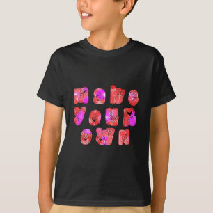 Make Your Own hearts T-Shirt