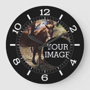 Make Your Own Here Stylish Dial on a Large Clock