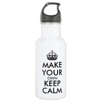 Make your own keep calm - black