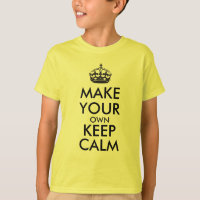 Make your own keep calm - black