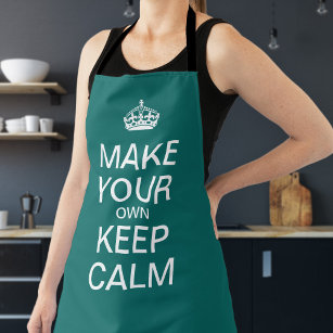 Make Your Own Keep Calm - Template Apron